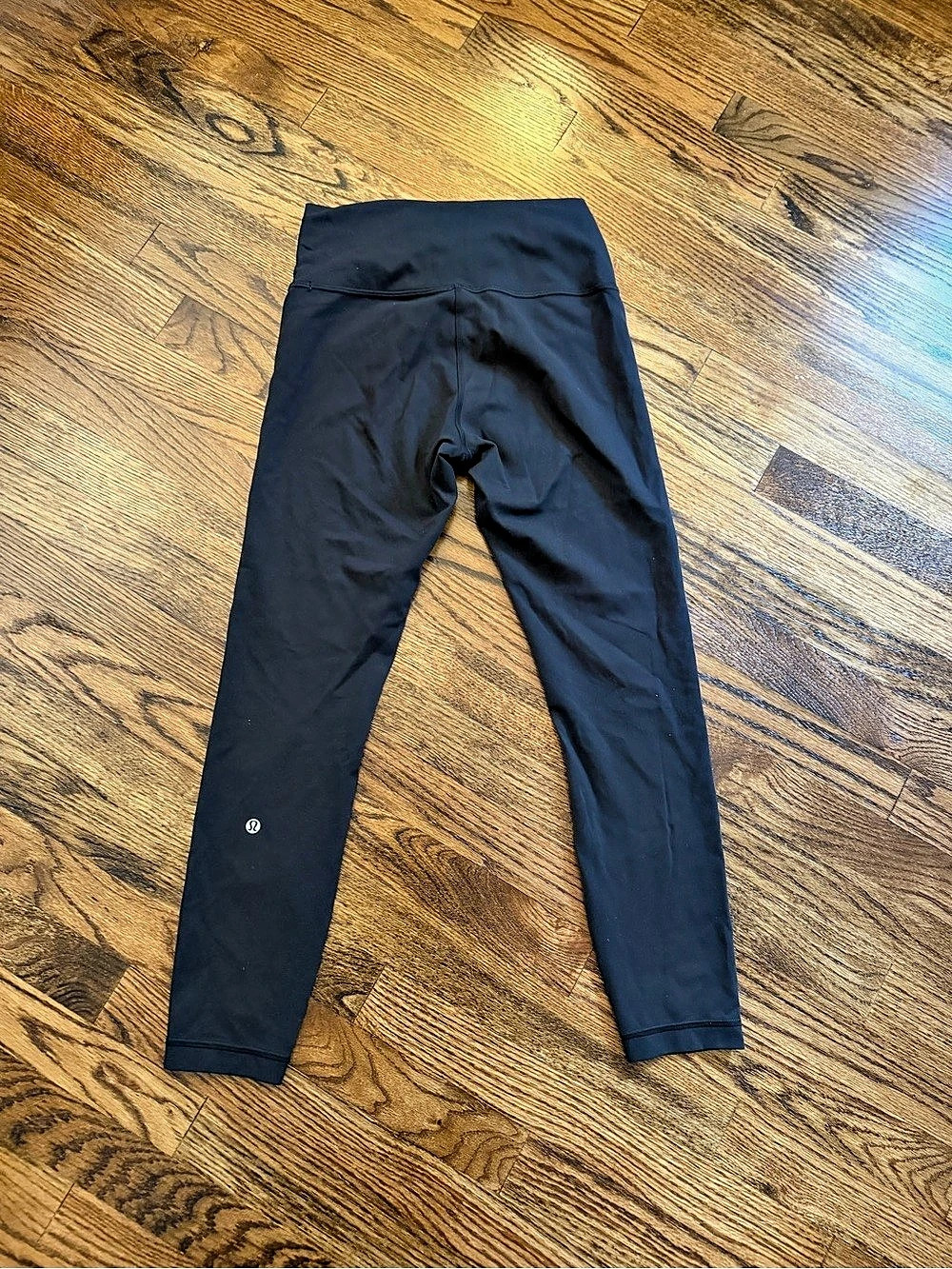 Lululemon Wunder Train High-Rise Pant 25" Black Leggings, Size 8